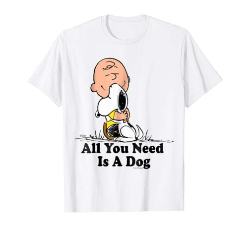 Snoopy Peanuts All You Need Is a Dog T Shirt – familyshop3000