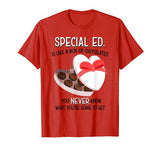 Special Ed School Teacher T shirt Valentine s Day Gift Kids T-Shirt