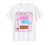 Star Wars Rebel Alliance Text Love Valentine’s Day T-Shirt