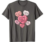 Star Wars Valentine’s Day Candy Hearts T-Shirt