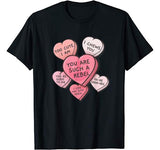 Star Wars Valentine’s Day Candy Hearts T-Shirt