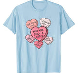 Star Wars Valentine’s Day Candy Hearts T-Shirt