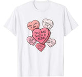 Star Wars Valentine’s Day Candy Hearts T-Shirt
