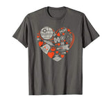 Star Wars Valentine’s Day Heart Galaxy T-Shirt