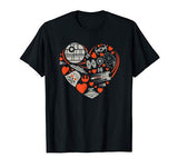 Star Wars Valentine’s Day Heart Galaxy T-Shirt