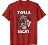 Star Wars Yoda Best Vintage Valentine’s Graphic T-Shirt