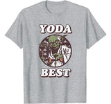 Star Wars Yoda Best Vintage Valentine’s Graphic T-Shirt