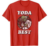 Star Wars Yoda Best Vintage Valentine’s Graphic T-Shirt