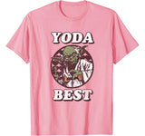 Star Wars Yoda Best Vintage Valentine’s Graphic T-Shirt