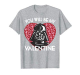Star Wars You Will Be My Valentine Darth Vader Graphic Tee