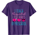 Sweet Valentines Day Cute Funny Gift for Preschool Teacher T-Shirt