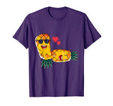 Swinger Upside Down Pineapple Having Sex T-shirt