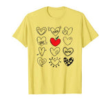 Teach Love Inspire Hearts Valentines Day Shirts for Teachers T-Shirt