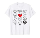 Teach Love Inspire Hearts Valentines Day Shirts for Teachers T-Shirt