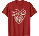 Teacher And Students Valentines Day Class Sweetheart T-Shirt