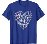 Teacher And Students Valentines Day Class Sweetheart T-Shirt