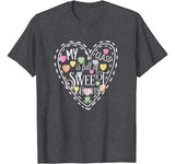 Teacher And Students Valentines Day Class Sweetheart T-Shirt