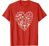 Teacher And Students Valentines Day Class Sweetheart T-Shirt
