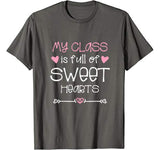 Teacher And Students Valentines Day T-Shirt Class Sweetheart T-Shirt