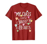 Teacher And Students Valentines Day T-Shirt Class Sweetheart T-Shirt