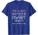 Teacher And Students Valentines Day T-Shirt Class Sweetheart T-Shirt