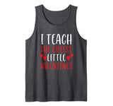 Teacher Valentines Day Shirt Gift I Teach Cutest Valentines Tank Top