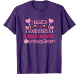 Teacher Valentines Day T Shirt Kindergarten Teacher Gift