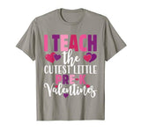 Teacher Valentines Day T Shirt Pre-K I Teach the Cutest