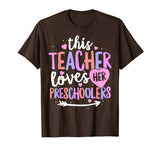 This Teacher Loves Her Preschoolers T-Shirt Valentines Day