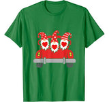 Three Gnome Holding A Heart On A Truck Valentines Day Gift T-Shirt