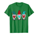 Three Gnomes Holding hearts Valentines Cute T-Shirt