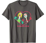 Toy Story 4 Forky and Girlfriend Forkever Valentine’s Day T-Shirt