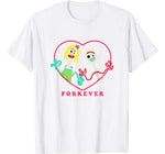 Toy Story 4 Forky and Girlfriend Forkever Valentine’s Day T-Shirt