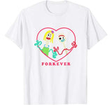 Toy Story 4 Forky and Girlfriend Forkever Valentine’s Day T-Shirt