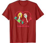 Toy Story 4 Forky and Girlfriend Forkever Valentine’s Day T-Shirt