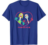 Toy Story 4 Forky and Girlfriend Forkever Valentine’s Day T-Shirt