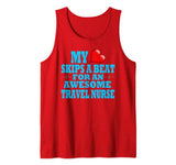 Travel Nurse Valentines LPN RN Nurse In Home Care Loved One Tank Top