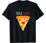 True Love Pizza Valentine’s Day Boys Girls Kids T-Shirt