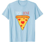True Love Pizza Valentine’s Day Boys Girls Kids T-Shirt