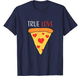 True Love Pizza Valentine’s Day Boys Girls Kids T-Shirt