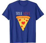 True Love Pizza Valentine’s Day Boys Girls Kids T-Shirt