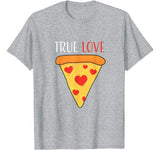 True Love Pizza Valentine’s Day Boys Girls Kids T-Shirt