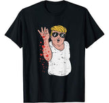 Trump Hearts Valentines Day Shirt Funny Salt Meme Gift T-Shirt