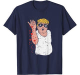Trump Hearts Valentines Day Shirt Funny Salt Meme Gift T-Shirt