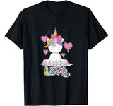 Unicorn Love Heart Valentine’s Day Shirt for Kids / Girls