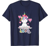 Unicorn Love Heart Valentine’s Day Shirt for Kids / Girls