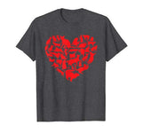Valentine Cat Shirt Kitty Kitten Lover Gift Idea Funny Cat T-Shirt