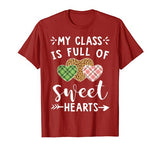 Valentine Day Shirts For Women Class Of Sweet Heart Teacher T-Shirt