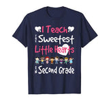 Valentines Day 2nd Grade Teacher For Teachers in Love Gift T-Shirt