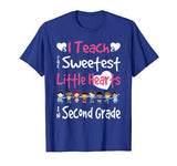Valentines Day 2nd Grade Teacher For Teachers in Love Gift T-Shirt